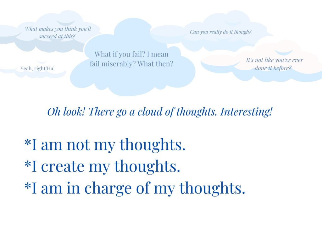 You are not your&nbsp;thoughts.